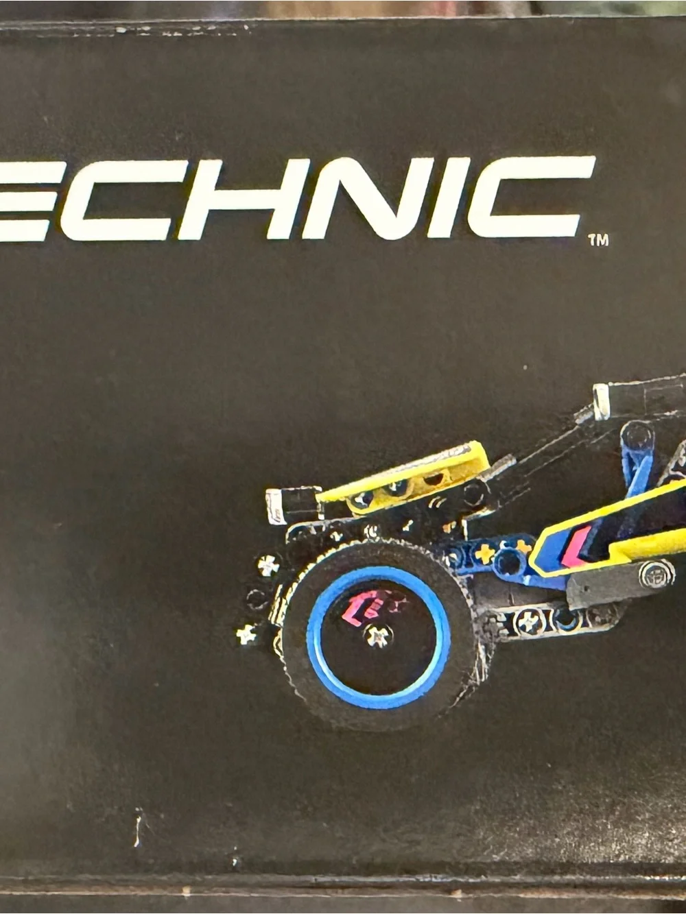 Lego Technic Blue and Yellow Off-Road Buggy